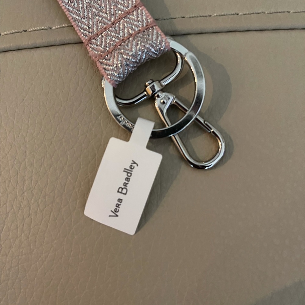 NWTVera Bradley Felicity Paisley Pink Lanyard - Picture 4 of 6